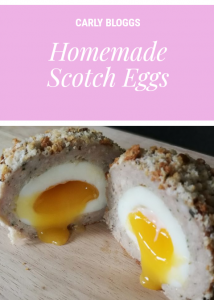 Homemade Scotch Eggs - the perfect picnic food! Can be made low syn for #SlimmingWorld and easily made #GlutenFree too!