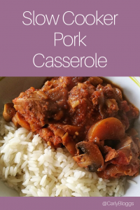 Slow Cooker Pork Casserole - The ultimate winter warmer