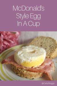 Egg in a cup pin