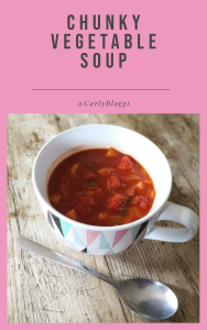 Chunky Vegetable Soup Pin