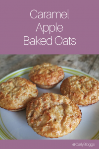 Caramel Apple Baked Oats