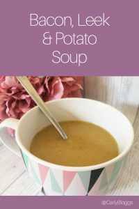 Bacon, leek & potato soup recipe