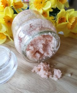 Homemade Salt Scrub