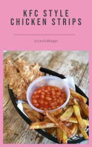 KFC Style Chicken Strips - Diet Plan friendly and gluten free! #SlimmingWorld