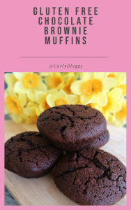 Gluten Free Chocolate Brownie Muffins.
