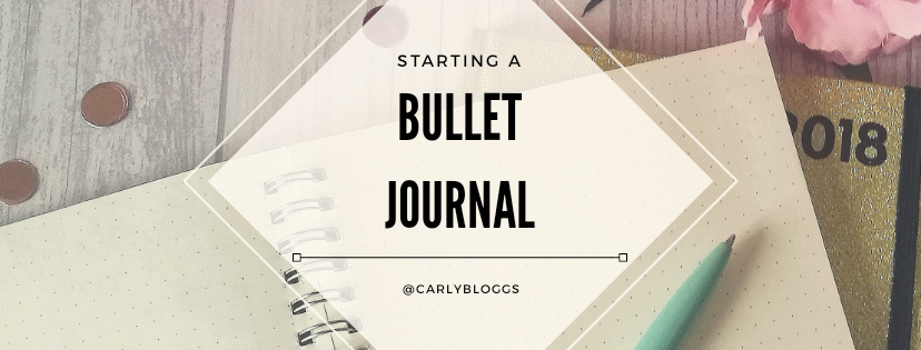 Starting a bullet journal
