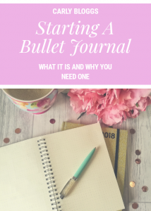 Starting a Bullet Journal - What it is and why you need one