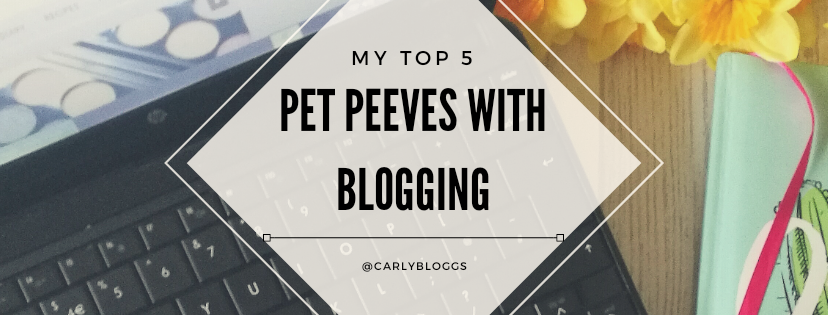My Top 5 Pet Peeves With Blogging