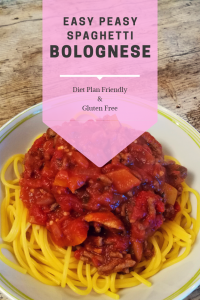 Easy Peasy Spaghetti Bolognese