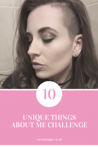 10 Unique Things About Me 