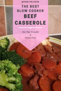 The Best Slow Cooker Beef Casserole