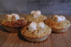 Toasted Marshmallow Baked Oats