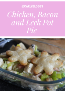 Chicken, bacon and leek pot pie - Gluten free and diet plan friendly. #SlimmingWorld #WeightWatchers