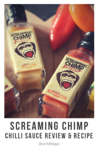 Screaming Chimp Chilli Sauce Review and "Chimpin" Burger recipe.