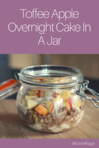 Overnight Cake In A Jar - Fancy something different to overnight oats? Try this instead. #slimmingworld #healthy #diet #recipe