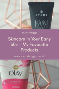 My favourite skincare products for early 30's skin