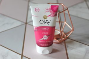 Skincare In Your Early 30's - A white and pink Olay bottle