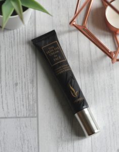 Favourite Beauty Products - A black tube with a metallic lid and gold writing 