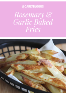 Rosemary and Garlic Baked Fries - A Slimming Essential recipe! #Slimming World #SynFree