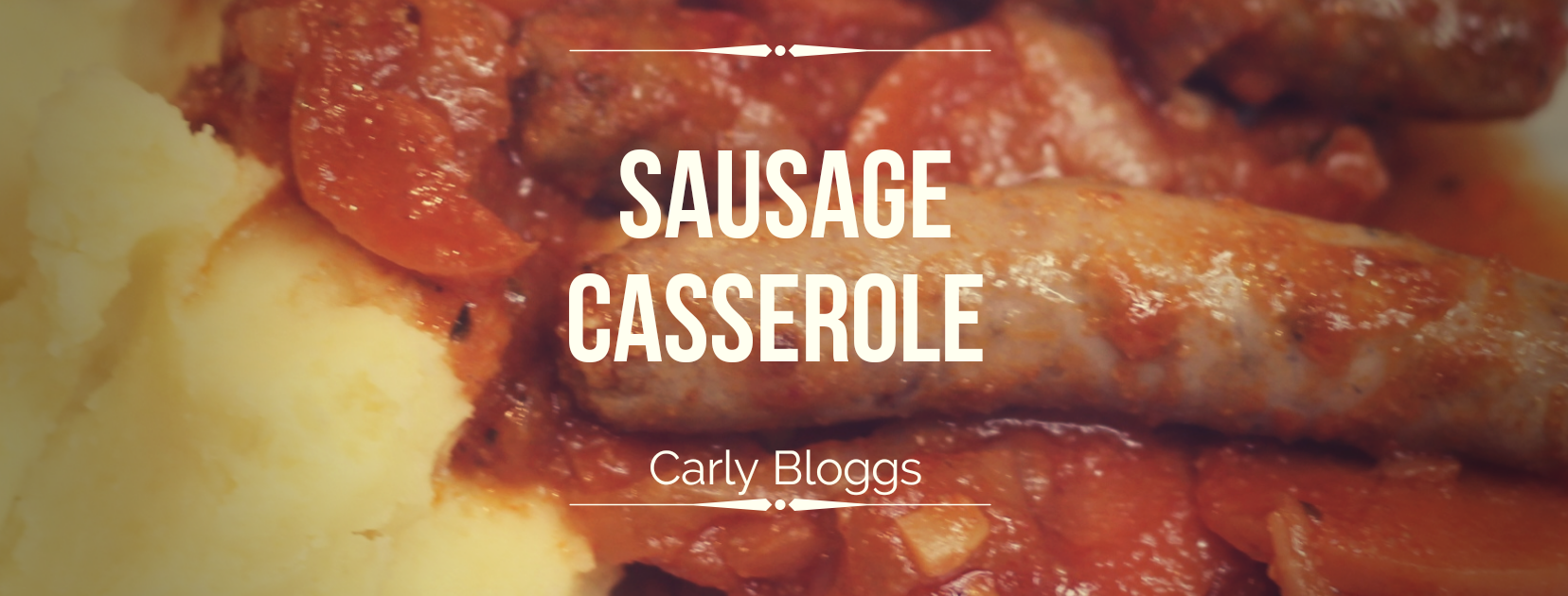 Sausage Casserole Oven And Slow Cooker Method Carly Bloggs