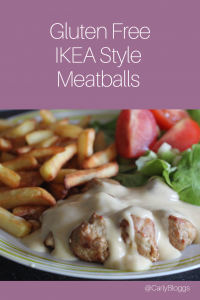 Gluten Free IKEA Style Meatballs - These can be made to suit dietary requirements or non at all! Slimming World friendly (syns for flour) and super tasty recipe