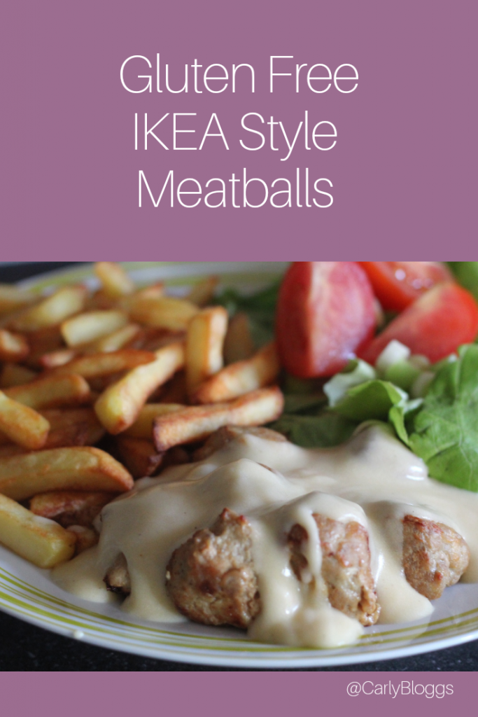 Gluten Free IKEA Style Meatballs With Creamy Sauce Carly Bloggs