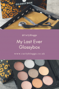 My last ever Glossybox - It's the end of an era! Find out what was inside.