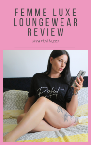 Femme Luxe Loungewear Review - See what I thought of the range of loungewear I was sent!