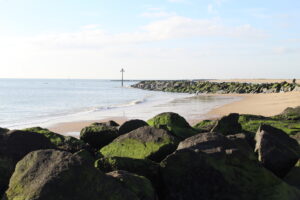 Se Safety - A sunny skied beach scene with nice flat water